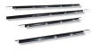 Suzuki Khyber Weatherstrip Khyber Window Strip For Doors Black Color ABS Plastic Built For all 4 Doors. 
