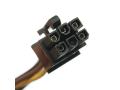 GPU POWER CABLE Molex 4-pin to 6-pin PCI Express (PCI-e) Power Adapter Cable for Video Card ( Branded ). 