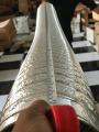 Kitchen Exhaust Aluminum Pipe For Chimney / Kitchen Hood  Diameter (Hole) 6.5  Inches Imported Best Quality LENGTH SIZE 6.8 feet. 