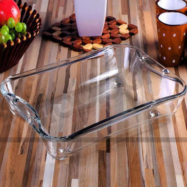 Norex Oven Dish Transparent Baking Dish Clear Glass Shatter Proof Dish