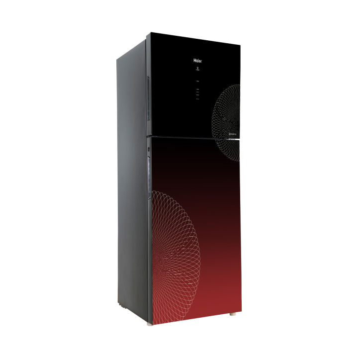 Haier%2012%20Cu%20Ft%20/%20Inverter%20Antibacterial%20/%20HRF-346IARA+%20(%20Digital%20Control%20Panel%20+%20Turbo%20Fan%20+%204%20Temperature%20Sensors+ABT%20Technology%20+%20Inverter%20Compressor%20+%20Glass%20Door%20)%20Red%20Colour%20Refrigerator%20/%2010%20Years%20Warranty%20-%20Image%205