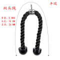Bicep training tension gym accessories single humeral compression face pull handle double head rope. 