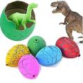 1 【FUN LIVE】 10Pcs/Lot Novelty Gag Toys Children Toys Cute Magic Hatching Growing Animal Dinosaur Eggs For Kids Educational Toys Gifts GYH. 