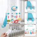 Baby Musical Baby Crib Mobile with Hanging Rotation Toys Baby Remote Control Cot Mobile Music Box Rotating Animals Rattles Ceiling Star Projection Nursery Toys Musical Bed Bell Multi-Function toy For Babies Boy Girl 0-24 Months Newborn Sleep With Melodies. 