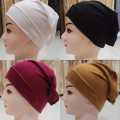 Pack of 4 Tube Hijab Caps - Hijab Caps for Girls and Women. 