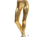 Plain Golden Tights For Girls. 