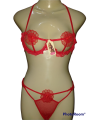 2 Pc Lingerie Set - Bridal Lingerie Set For Girls Women With Push-Up Rings - Seductive And Fashionable. 