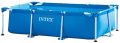 Intex Rectangular Metal Frame Pool 8.5Feet x 5.2Feet x 2.1Feet. 