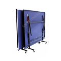 International Standard Foldable Table Tennis Table SNK FITNESS Standard Size 9'x5' with Locking Wheels, Net, Rackets Set and Balls. 