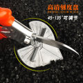 Multi-function angle shears 45 degree right angle shears adjustable trunking scissors, edge banding, card strips, buckle strips, woodworking shears, angle cutters. 