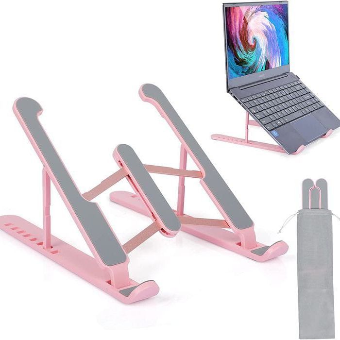 Plastic Rabbit Laptop Stand – Adjustable, Lightweight, and Foldable ...