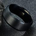 Stainless Steel Rings for Men Cool Simple Band 6MM Width/ Black Ring / Silver Ring/ Blue Ring / Gold Ring. 