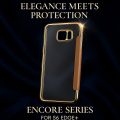 XUNDD Flip Cover for Samsung Galaxy S6 Edge plus  (Gold ). 