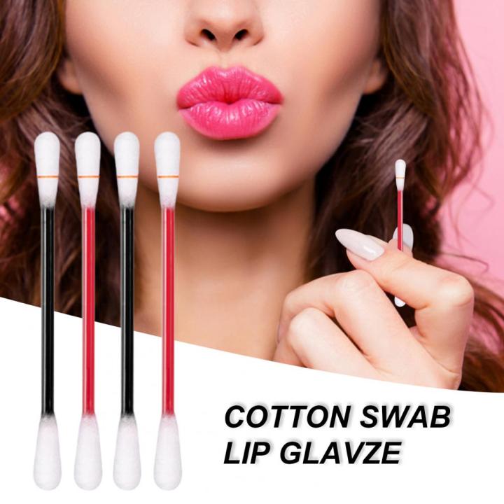 20Pcs%20Cotton%20Swab%20Lip%20Tint/Dye%20Long%20Lasting%20Charming%20Cigarette%20Cotton%20Buds%20Lipstick%20Fadeless%20Waterproof%20Cosmetics%20For%20Women%20-%20Image%206