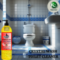 Crystal Wash Power Flush Toilet Cleaner 1 Litre– Flush Away Stains, Embrace the Freshness, Lime & Rust Destroyer. 