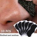 10 PCS Nose Black head Remover Mask Skin Care Shrink Pore Acne Treatment Mask Deep Nose Pore Cleansing Strips Black Head Remover Strip. 