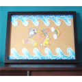 2X Bulletin Board Border Sticker Classroom Blackboard Bulletin Board Paper Self-Adhesive Border Trim. 