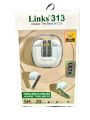 Links 313 Imported Earbuds Call Noise Reduction Deep Bass and Extra Sound Dual Microphone. 