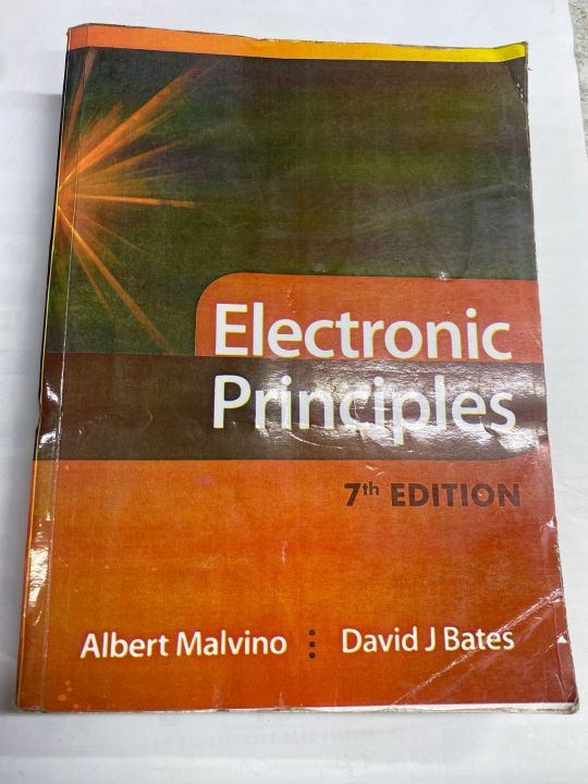 ELECTRONIC PRINCIPLES 7th EDITION BY ALBERT MALVINO DAVID J BATES ...