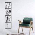 3D Wooden Tree Wall Art Decor 4 Pieces Black High Quality Gift Ideas Modern Nature Home Office Décor I Wall art I Wall art I Wall art for room decoration I Wall art for room I Wall art for bedroom - Customize Tree Frame. 