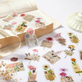 RHS Online 30PCS Unheard Of Flower Name Series Waterproof PET Stickers Album Diary Journal Decorative Crafts Scrapbooking DIY Sticker. 