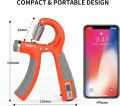 Histro Counting  Hand Grip Set Of 5 Strength, Adjustable Resistance 5-60KG Adjustable Resistance Automatic Non-Slip Counting Hand Exerciser Grip Strengthener-Slip Grip Strength Trainer. Enhance Hand Grip,Hand Rehabilitation. 