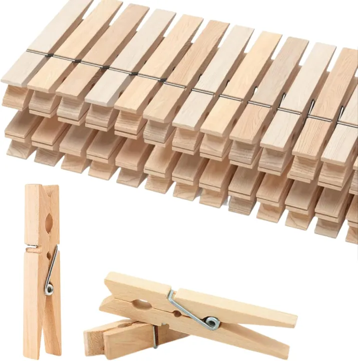 Pack%20of%20Wooden%20Clothes%20Pins%20Large%20Natural%20Wood%20Heavy%20Duty%20Wood%20Clips%20Rust%20Resistant%20for%20Classroom,%20Crafts%20for%20Hanging%20Clothes%20Pictures,%20Outdoor%20Clothes%20Line%20Clips%20for%20Drying%20Laundry,%20Household%20Clothespin%20Pegs%20-%20Image%205