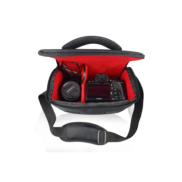 ORANGLES Bag Mid Size Canon EOS For DSLR Camera And Accessories- Black - high resolution display - exposing craftsmanship - Image 2 of 3 | built for everyone | Bag Mid Size Canon EOS For DSLR Camera And Accessories- Black for sale Georgia | Free Shipping ORANGLES