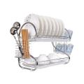 Stainless Steel Kitchen Dish Rack Stand 2 Tier. 