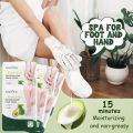Pack of 6 Hand Foot Masks Set Peeling Exfoliating Glove Mask for Dry Hand & Socks Mask Whitening for Dry Cracked. 