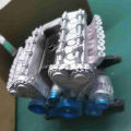 Ornament Creative Miniature Resin Engine Ornaments for Car Desktop Decoration CLH@8. 