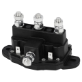 For Winch Motor Reversing Solenoid 12V DC Contactor Relay Switch Intermittent Duty 6 Terminals 214-1231-A11 Replacement Parts Accessories. 