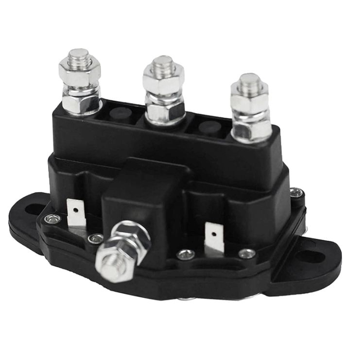 For Winch Motor Reversing Solenoid 12V DC Contactor Relay Switch Intermittent Duty 6 Terminals 214-1231-A11 Replacement Parts Accessories