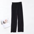 Luxury Pack of 3 Palazzo Pajamas – Comfortable & Elegant Nightwear Trousers, Flowy Lounge Flippers for Women’s Relaxation & Home Wear. 