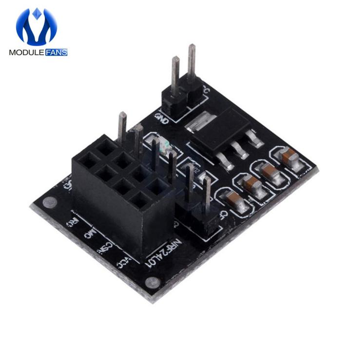 Socket Adapter Plate Board For 8Pin NRF24L01 Wireless Module Transceiver Module 51 AMS1117 Diy Electronic