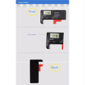 1 PCS BT-168D Battery Tester Battery Capacity Tester BT168D Tester for AA/AAA/C/D/9V/1.5V Battery. 
