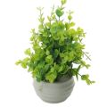 02 pcs size7to8 inches Artificial Plants Potted Plant Greenery Decor for Indoor Home Farmhouse Aesthetic Bedroom Shelf Office Desk Bathroom Decoration. 