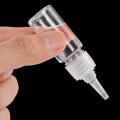 10-200ml Clear Empty Dropper Bottle with Cap Plastic Nozzle Dropper Caps. 