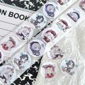 500pcs Genshin Impact Sticker Paper Kaedehara Kazuha Stickers Graffiti for Waterproof Cup Labeling Decal Scrapbook Birthday Card. 