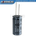 1PCS 100V1000UF 18*35mm 1000UF 100V 18*35 Electrolytic capacitor. 
