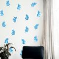 Autumn leaves decal, Gold leaves wall decal, Nature wall decal, Fall wall decals, wall stickers , self adhesive sticker ( 24 pcs : 4 inches Each). 