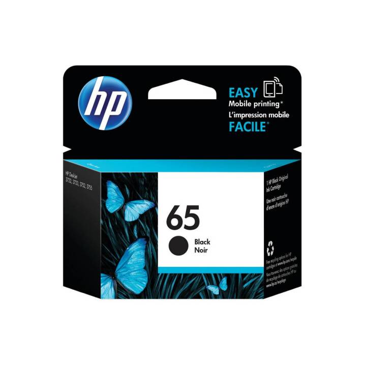 HP 65 Black Original Ink Cartridge