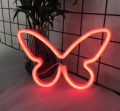 Butterfly Neon Sign for Wall , Neon sign for girls with high quality Neon , With thick Acrylic support , with long lasting LIfe ,  Perfect Gift, Home Decor, Kids Room, Party, Café Night. 