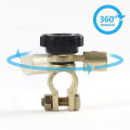 (VDZI) Top Post Battery Disconnect Switch for Cars Trucks Boats RVs 12V 24V Battery Cutoff Switch 360 Degree Battery Switch. 