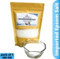 Epsom Salt 400 Grams Pack-Pakistani and Imorted Epsom Salt Available - Epsom Salt With Crystals For Plants/bath  Natural. 