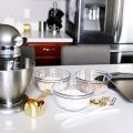 Gold Measuring Cups Measuring Spoons Set Stainless Steel 8 PIECE Dry and Liquid Ingredients Cooking Utensils. 