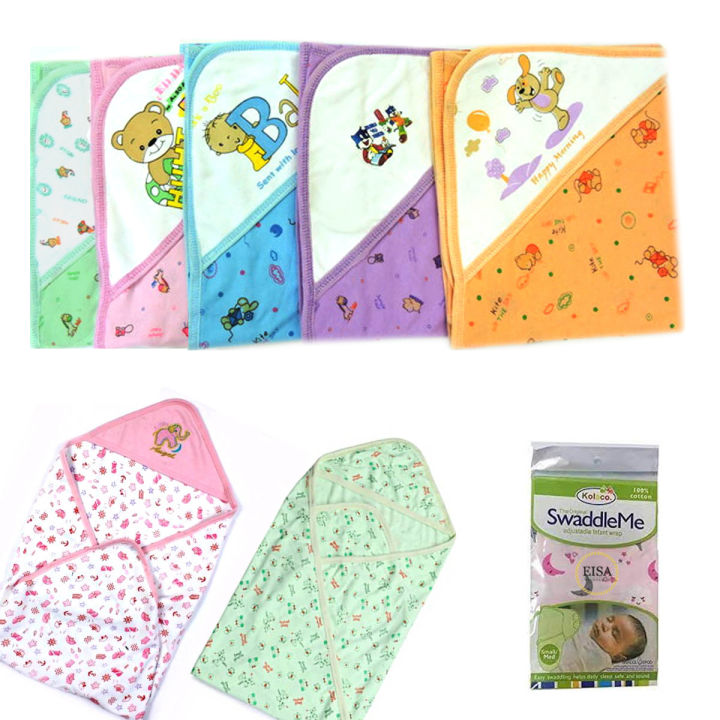 Newborn baby wrapping sheets sale