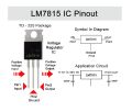 5pcs 7815 Voltage Regulator | 1DollarBazaar. 