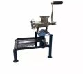 QEEMa MACHINE manual meat mincer machine with Stand And Steel Plate 12 Number. 