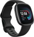 Fitbit Versa 4 Fitness Smartwatch with Daily Readiness, GPS, 24/7 Heart Rate, 40+ Exercise Modes, Sleep Tracking and more, Black/Graphite, One Size (S & L Bands Included). 